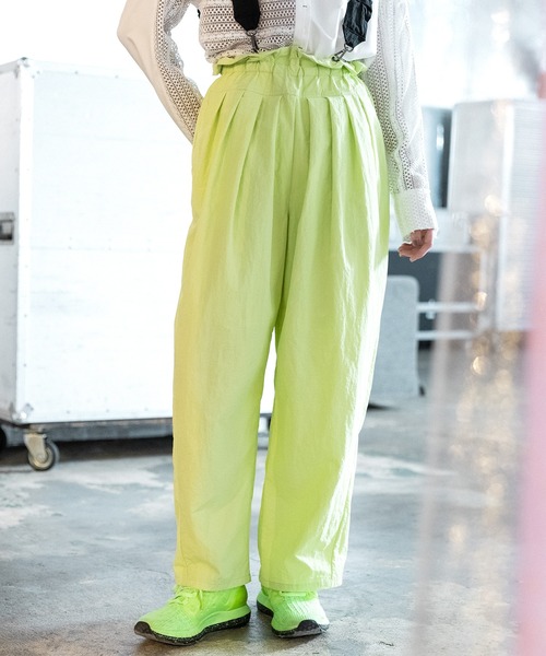 AULA AILA(アウラアイラ)の「3WAYワイドコクーンパンツ(その他パンツ・レディース・ブラック/ミント/ピンク・0/1)」の18枚目の写真