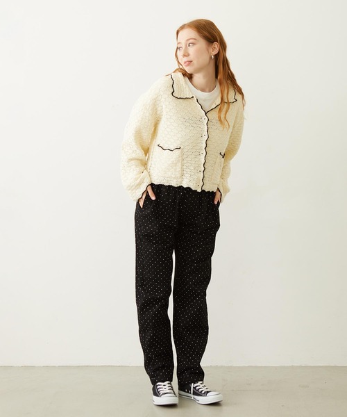MILKFED.（ミルクフェド）の「RELAXED FIT PANTS（その他パンツ・レディース・ブラック/レッド/ブラウン・M/S）」の12枚目の写真