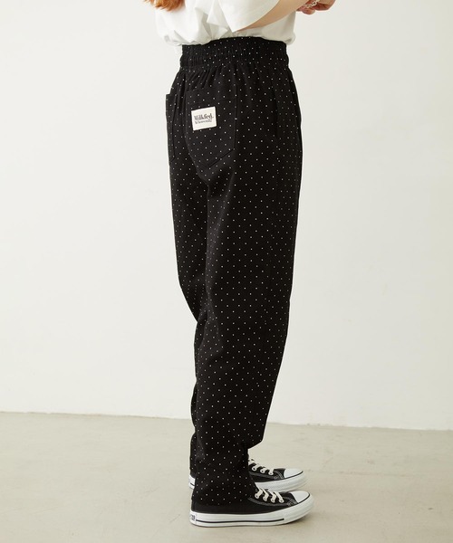 MILKFED.（ミルクフェド）の「RELAXED FIT PANTS（その他パンツ・レディース・ブラック/レッド/ブラウン・M/S）」の6枚目の写真