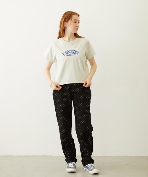 MILKFED.（ミルクフェド）の「RELAXED FIT PANTS（その他パンツ・レディース・ブラック/レッド/ブラウン・M/S）」の14枚目の写真