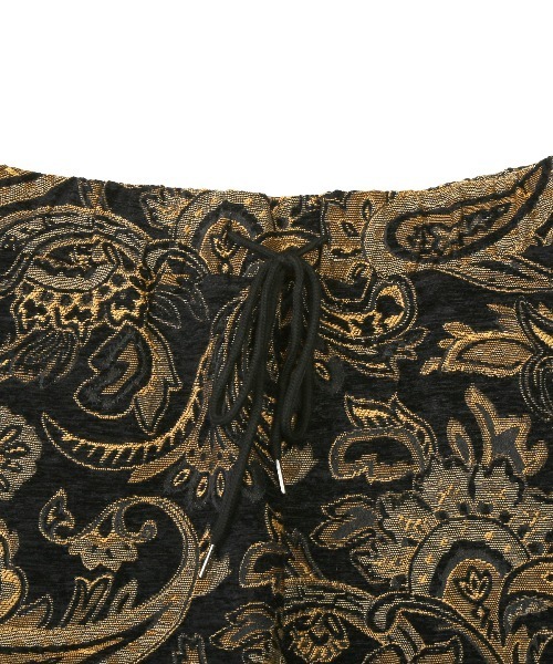LUXSTYLE(ラグスタイル)の「ゴブラン織りペイズリー柄イージーパンツ(その他パンツ・メンズ・ブラック/ベージュ・L/M/XL)」の18枚目の写真