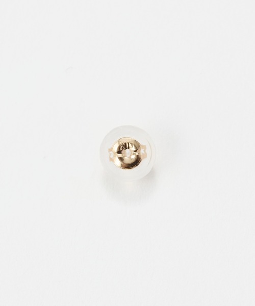 JUPITER(ジュピター)の「【片耳】【K10】プリンセスカット天然石ピアス/サファイア/定番/ユニセックス/一粒<動画あり>(ピアス(片耳用)・レディース・ブルー・FREE)」の3枚目の写真