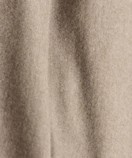 TTUDEMENT(トュードメント)の「WOOL ONE-TUCK WIDE SLACKS BEIGE(スラックス・レディース・その他・SMALL/MEDIUM)」の8枚目の写真