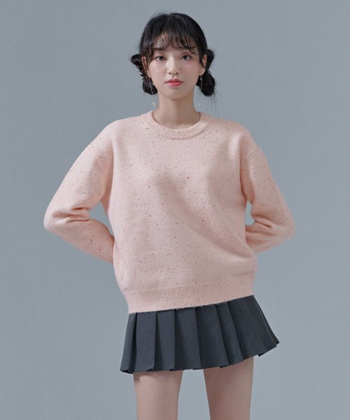 CHASECULT(チェイスカルト)の「レディース ネフ ラウンドセーター-CFRG5274D0P(ニット/セーター・レディース・PINK・85/90)」の5枚目の写真