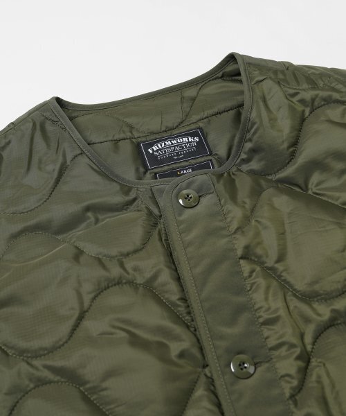 FRIZMWORKS(フリズムワークス)の「M1965 FIELD LINER JACKET 005 _ OLIVE(ダウンジャケット/コート・レディース・その他・SMALL/MEDIUM/LARGE/X-LARGE)」の9枚目の写真