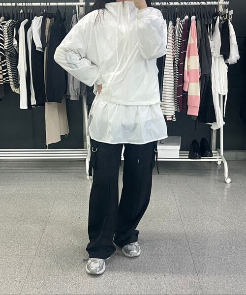 THE GREEN LAB（ザグリーンラボ）の「ポケットストラップストリングジョガーパンツ[ベージュ]（スウェットパンツ・レディース・その他・FREE）」の19枚目の写真