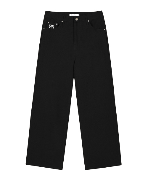 パンツ HiDE Lettering Hide Pants - Black（その他パンツ）｜ROCKCAKE（ロック
