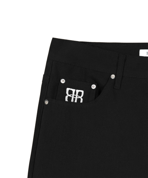 パンツ HiDE Lettering Hide Pants - Black（その他パンツ）｜ROCKCAKE（ロック
