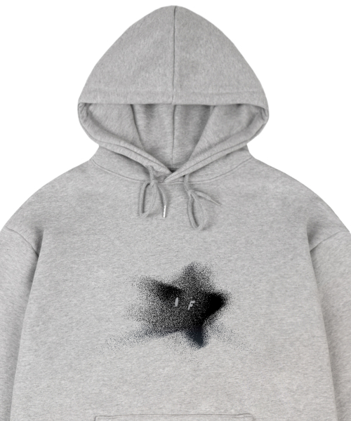 GRAVER（グレーバー）の「[ユニセックス]ブルースター フードパーカー_グレー（パーカー・レディース・グレー・MEDIUM/LARGE/SMALL）」の3枚目の写真