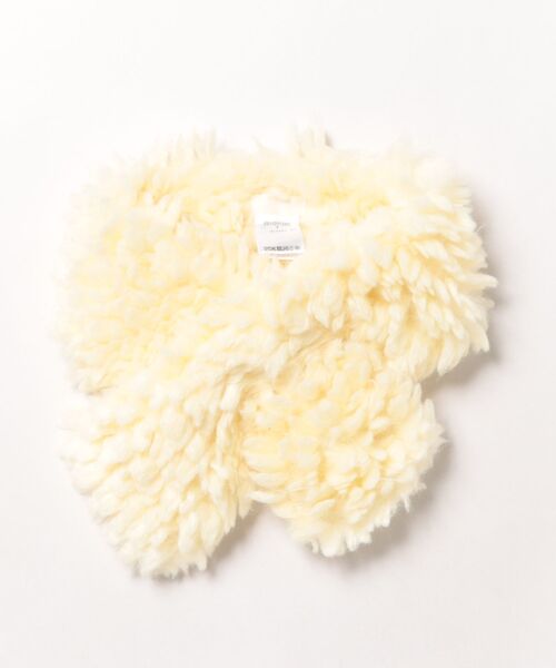 studio CLIP（スタディオクリップ）の「アソートボア差し込みマフラー（マフラー・レディース・チャコール/オレンジ/イエロー/ベージュ/ブルー・FREE）」の6枚目の写真