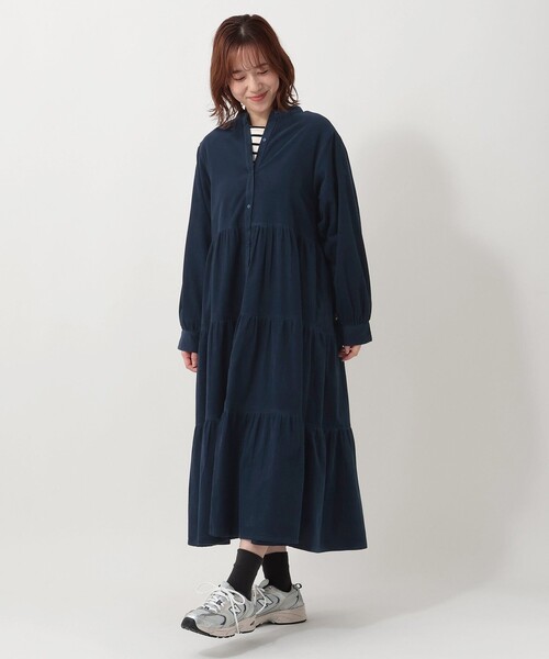 セール】コーデュロイワンピース（ワンピース）｜Afternoon Tea