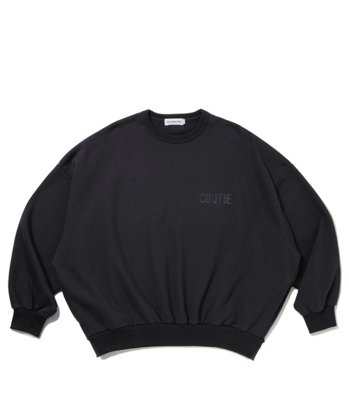 COOTIE PRODUCTIONS（クーティープロダクションズ）の「Chubby Sweat Crew（スウェット・メンズ・グレー/ブラック・SMALL/MEDIUM/LARGE）」の2枚目の写真