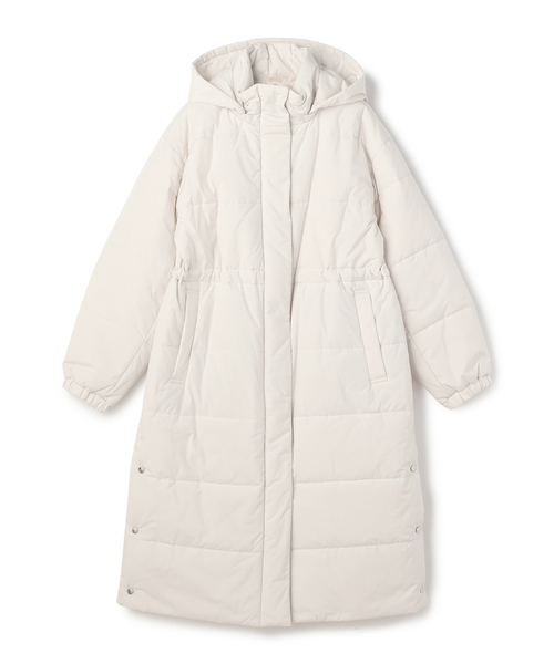 N.O.R.C（ノーク）の「中綿ロングキルトコート【ファンクション】（その他アウター・レディース・ブラック/アイボリー・S/M）」の6枚目の写真