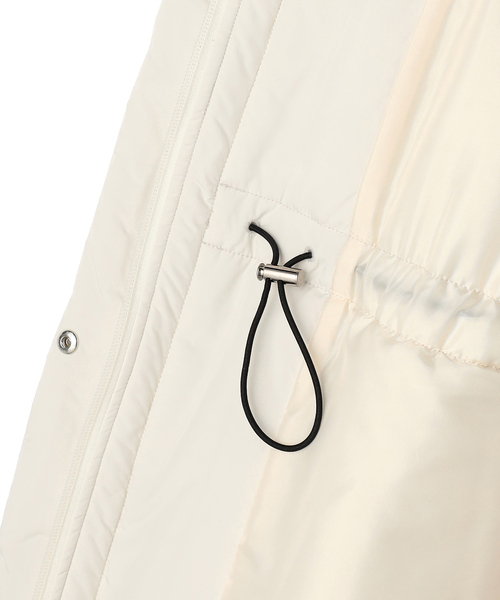 N.O.R.C（ノーク）の「中綿ロングキルトコート【ファンクション】（その他アウター・レディース・ブラック/アイボリー・S/M）」の13枚目の写真