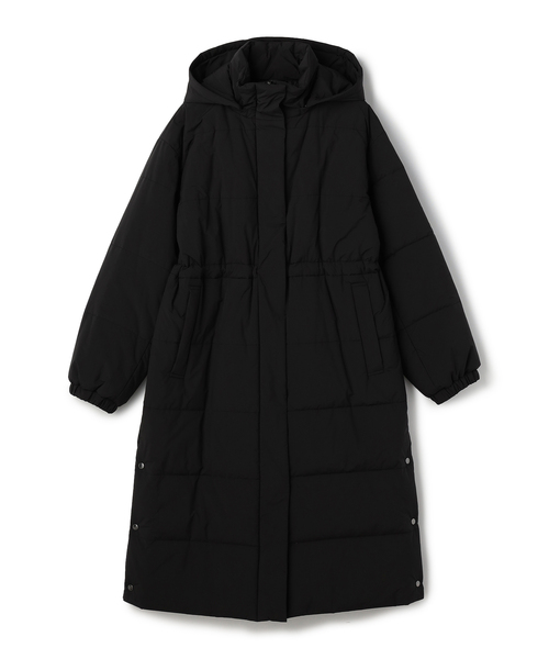N.O.R.C（ノーク）の「中綿ロングキルトコート【ファンクション】（その他アウター・レディース・ブラック/アイボリー・S/M）」の5枚目の写真