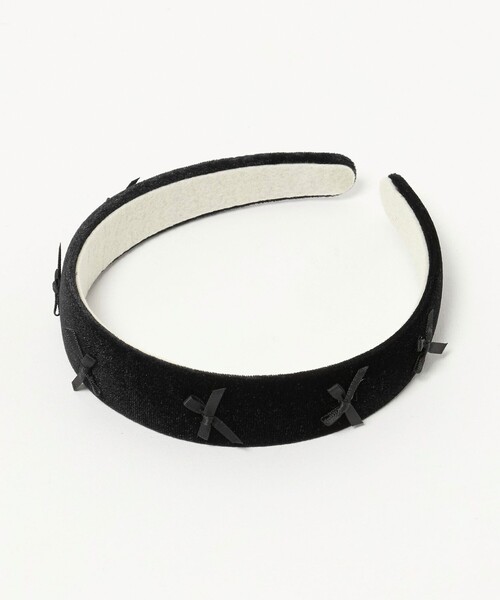 green label relaxing（グリーンレーベルリラクシング）の「リボン カチューシャ / キッズ（カチューシャ・キッズ・ブラック・FREE）」の2枚目の写真