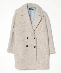 別注【TICCA / ティッカ】モヘヤ混テントコート　ベージュ 別注【TICCA / ティッカ】モヘヤ混テントコート（その他ブルゾン