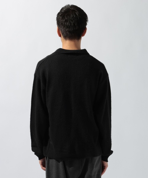 niko and...(ニコアンド)の「シュクジュウスキッパーニット(ニット/セーター・メンズ・ブラック/ベージュ・MEDIUM/LARGE)」の11枚目の写真