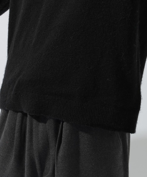 niko and...(ニコアンド)の「シュクジュウスキッパーニット(ニット/セーター・メンズ・ブラック/ベージュ・MEDIUM/LARGE)」の14枚目の写真