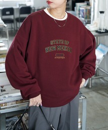 Chillfar（チルファー）の「裏起毛アソートカラフルロゴ刺繍スウェット（スウェット）」