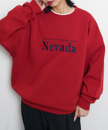スウェット（レッド/赤色系・刺繍）ファッション通販 - ZOZOTOWN