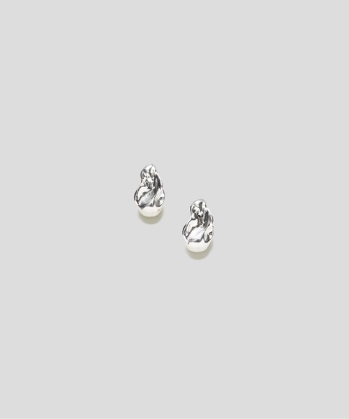 LAPUIS(ラピュイ)の「LAPUIS(ラピュイ) Oyster pierced earrings(ピアス(両耳用)・レディース・シルバー/ゴールド・FREE)」の6枚目の写真