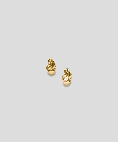 LAPUIS(ラピュイ)の「LAPUIS(ラピュイ) Oyster pierced earrings(ピアス(両耳用)・レディース・シルバー/ゴールド・FREE)」の7枚目の写真