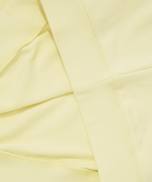COVERNAT(カバーナット)の「アーチロゴドロップフィットスウェットライトイエロー(スウェット・レディース・その他・SMALL/MEDIUM/LARGE/X-LARGE)」の6枚目の写真