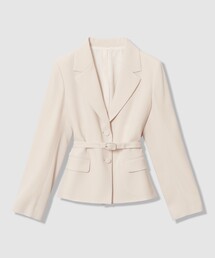 ANAYI（アナイ）の「【Eternal Line 2026】トリアセジョーゼットベルト付き ジャケット（テーラードジャケット）」