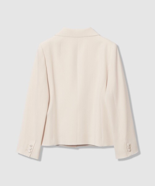 ANAYI（アナイ）の「【Eternal Line 2026】トリアセジョーゼットベルト付き ジャケット（テーラードジャケット・レディース・アイボリー/ネイビー・36/38/34）」の19枚目の写真