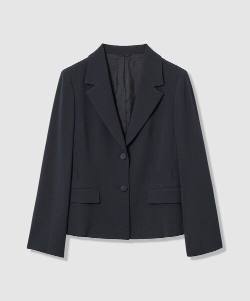 ANAYI（アナイ）の「【Eternal Line 2026】トリアセジョーゼットベルト付き ジャケット（テーラードジャケット・レディース・アイボリー/ネイビー・36/38/34）」の17枚目の写真