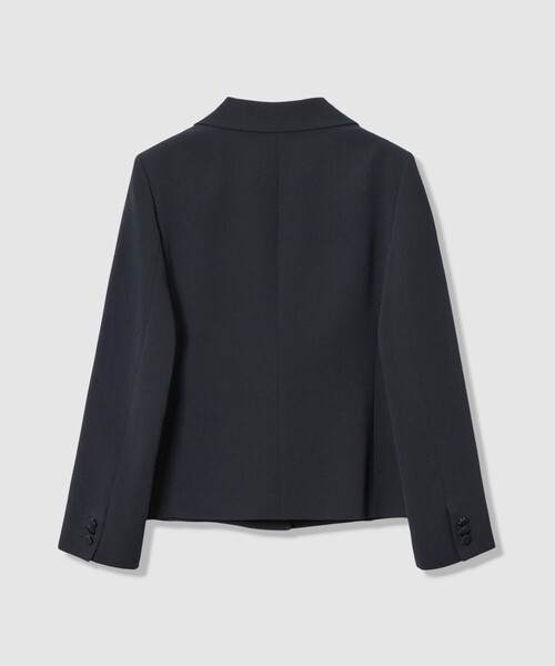 ANAYI（アナイ）の「【Eternal Line 2026】トリアセジョーゼットベルト付き ジャケット（テーラードジャケット・レディース・アイボリー/ネイビー・36/38/34）」の6枚目の写真