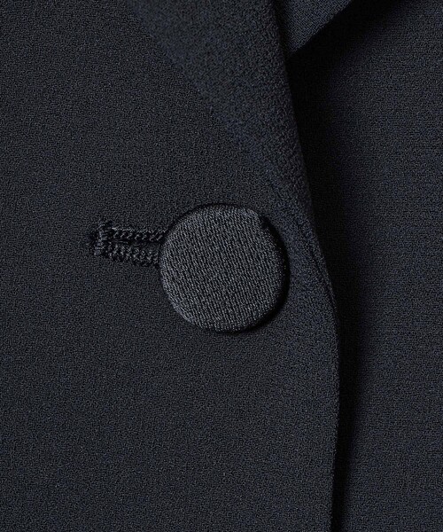 ANAYI（アナイ）の「【Eternal Line 2026】トリアセジョーゼットベルト付き ジャケット（テーラードジャケット・レディース・アイボリー/ネイビー・36/38/34）」の11枚目の写真