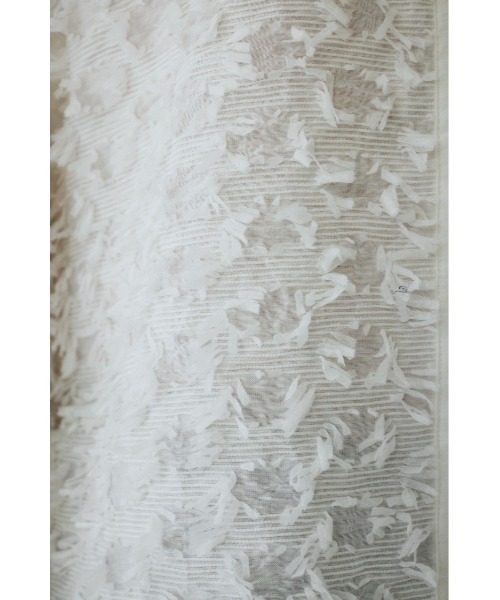 HeRIN.CYE(ヘリンドットサイ)の「Cut jacquard shirt カットジャガードシャツ(シャツ/ブラウス・レディース・ブラック/ホワイト・FREE)」の16枚目の写真