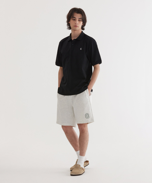 COVERNAT（カバーナット）の「レギュラーCロゴスウェットショーツOatmeal（その他パンツ・レディース・その他・X-SMALL/SMALL/MEDIUM/LARGE/X-LARGE/XX-LARGE）」の5枚目の写真
