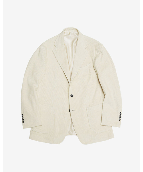 sortie(ソルティ)の「410 Corduroy Washed Jacket (Ivory)(テーラードジャケット・メンズ・その他・MEDIUM/LARGE/X-LARGE)」の1枚目の写真