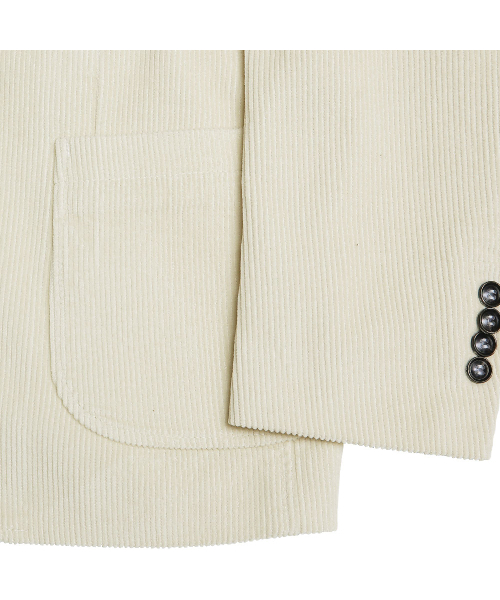 sortie(ソルティ)の「410 Corduroy Washed Jacket (Ivory)(テーラードジャケット・メンズ・その他・MEDIUM/LARGE/X-LARGE)」の8枚目の写真