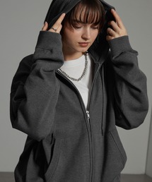 CIYOT（シヨウト）の「【CIYOT-シヨウト-】スウェットライクビッグフードニットパーカー（パーカー）」