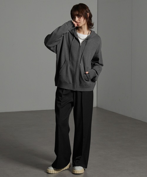 セール】【CIYOT-シヨウト-】スウェットライクビッグフードニット