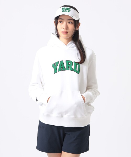 BEAMS GOLF(ビームスゴルフ)の「〈WOMEN〉ORANGE LABEL / YARD 裏毛 パーカー(パーカー・レディース・ホワイト/グリーン/グレー・MEDIUM/LARGE)」の6枚目の写真