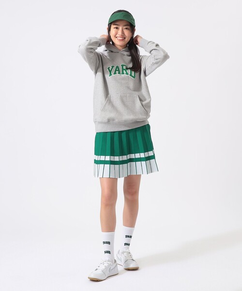 BEAMS GOLF(ビームスゴルフ)の「〈WOMEN〉ORANGE LABEL / YARD 裏毛 パーカー(パーカー・レディース・ホワイト/グリーン/グレー・MEDIUM/LARGE)」の7枚目の写真