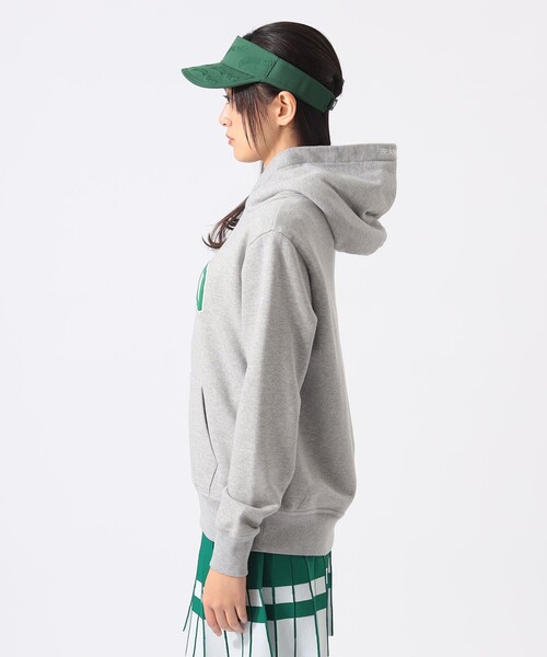 BEAMS GOLF(ビームスゴルフ)の「〈WOMEN〉ORANGE LABEL / YARD 裏毛 パーカー(パーカー・レディース・ホワイト/グリーン/グレー・MEDIUM/LARGE)」の9枚目の写真