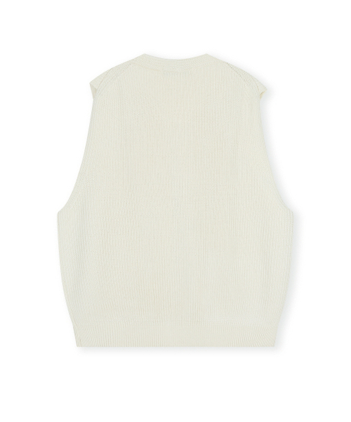 BESLOW(ビースロー)の「MILITARY KNIT ZIP-UP VEST IVORY(ベスト・メンズ・その他・SMALL/MEDIUM/LARGE/X-LARGE)」の6枚目の写真
