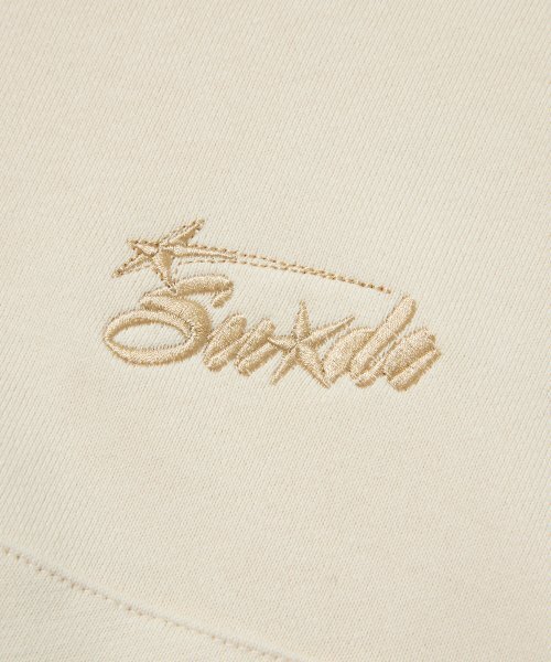suade（スエード）の「CROP HOOD ZIP UP [IVORY]（パーカー・レディース・その他・FREE）」の4枚目の写真