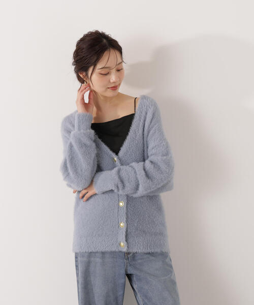 PROPORTION BODY DRESSING（プロポーションボディドレッシング）の「ちら見えガード安心カップ付キャミ / 1216160002（キャミソール・レディース・ホワイト系その他/ブラック・MEDIUM/SMALL）」の18枚目の写真