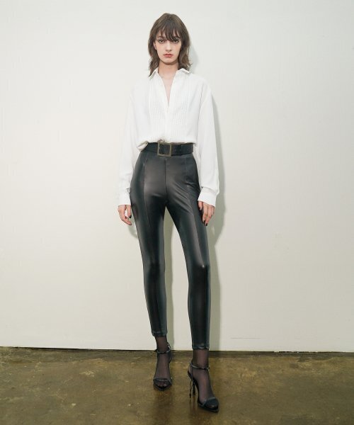 UNTAGE(アンテージ)の「ハイライズレザーレギンスパンツ_UWS-FP22(その他パンツ・レディース・その他・MEDIUM/SMALL)」の2枚目の写真