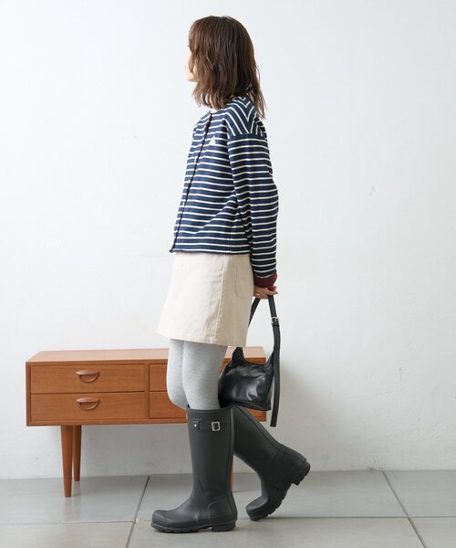 GEVACO（ゲバコ）の「【GEVACO】裏フリースカーディガン（カーディガン/ボレロ・レディース・サックスブルー/グレー/ネイビー・ONE SIZE）」の21枚目の写真