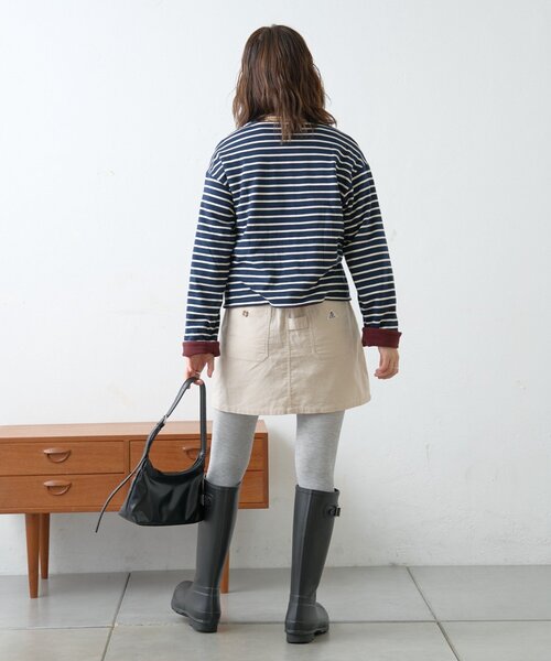 GEVACO（ゲバコ）の「【GEVACO】裏フリースカーディガン（カーディガン/ボレロ・レディース・サックスブルー/グレー/ネイビー・ONE SIZE）」の22枚目の写真