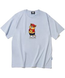 SHY BEAR GRAPHIC Tシャツ - パープル