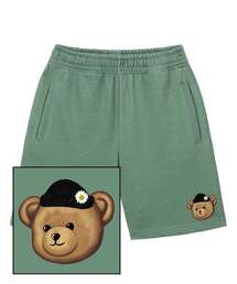 TRIPSHION（トリップション）の「BEANIE BEAR LOGO Sweat Half Pants - Pigment Green（その他パンツ）」